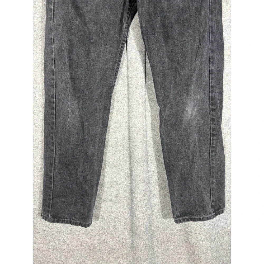 Levis 505 Regular Fit Jeans Mens 32x30 Faded Black Straight Leg Denim 00505-0260